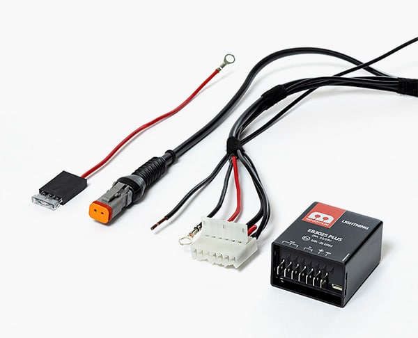 Kablar för analog signal för strålkastarna.